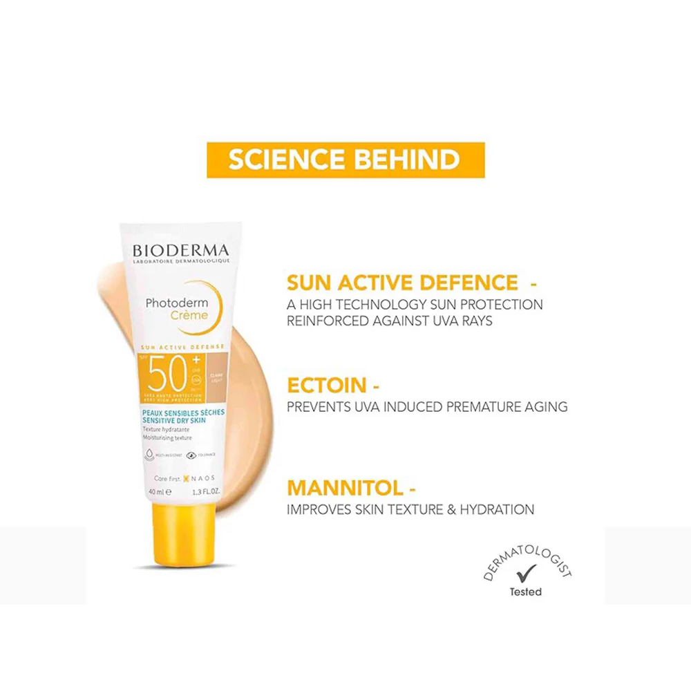Bioderma Photoderm Creme SPF 50+ PA++++ (Claire Light)