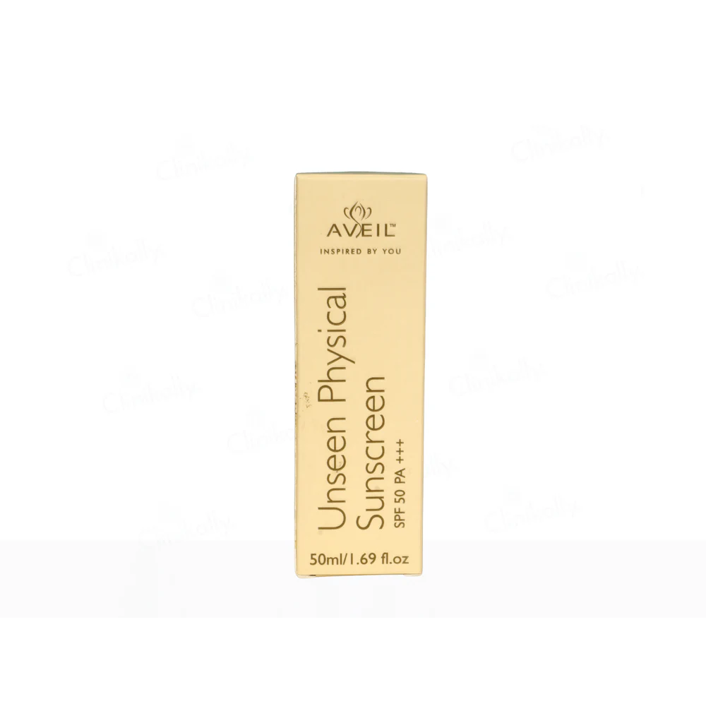 Aveil Unseen Physical Sunscreen SPF 50 PA+++