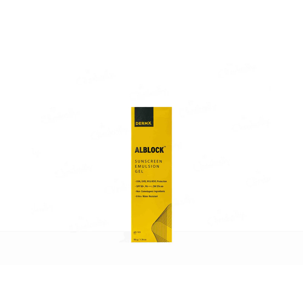 Alblock Sunscreen Emulsion Gel SPF 50+ PA+++