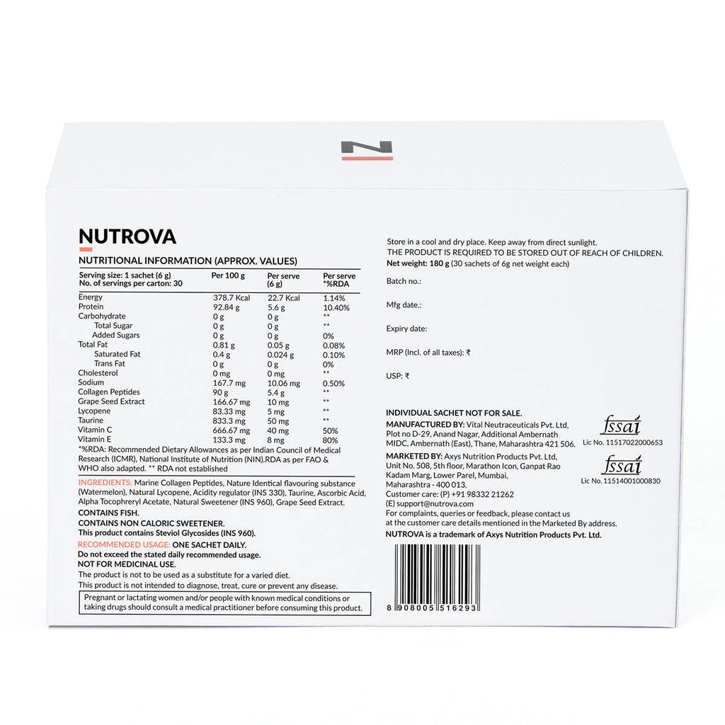 Nutrova Collagen+ Antioxidants