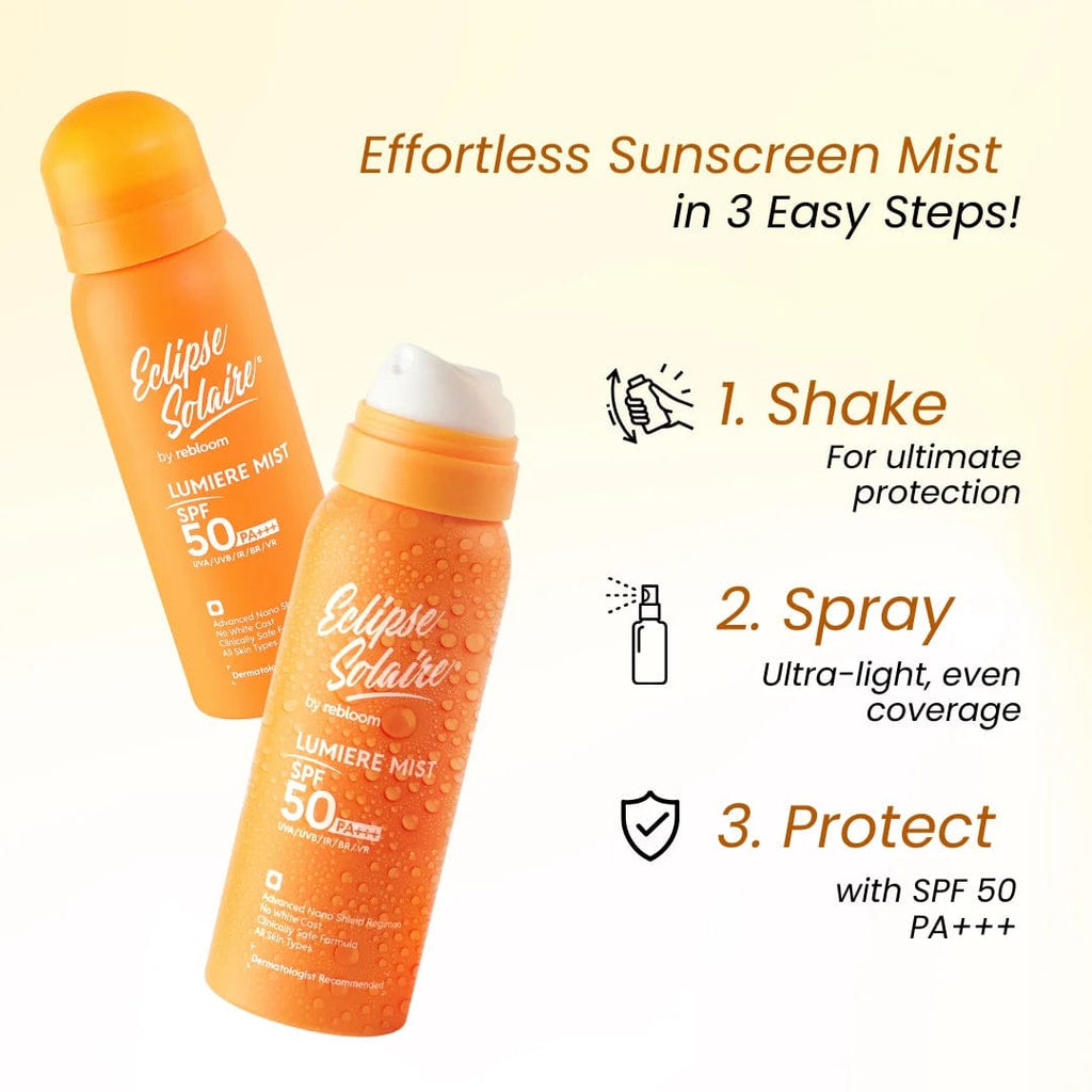 Yuderma Eclipse Solaire Lumiere Mist SPF 50