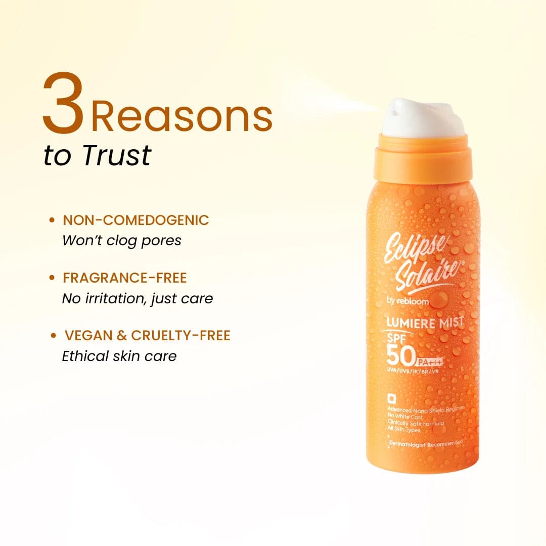 Yuderma Eclipse Solaire Lumiere Mist SPF 50