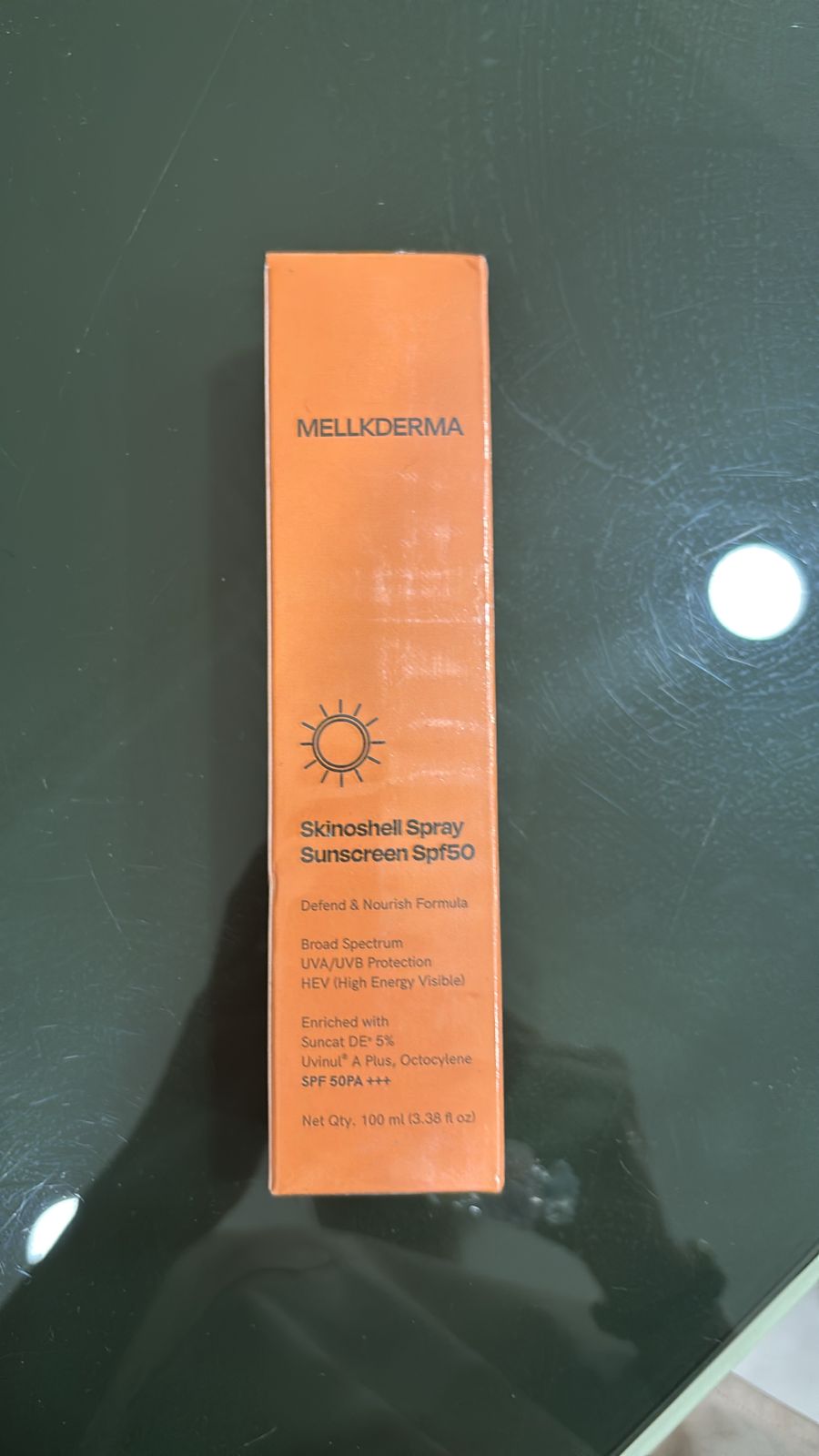 MELLKDERMA Skinoshell Spray Sunscreen Spf50