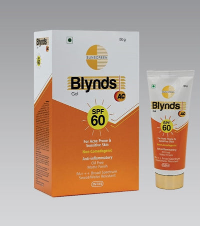 Blynds AC Sunscreen Gel SPF 60 | 50gm