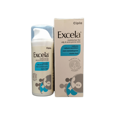 Excela Moisturiser | For Oily And Acne Prone Skin | 50g