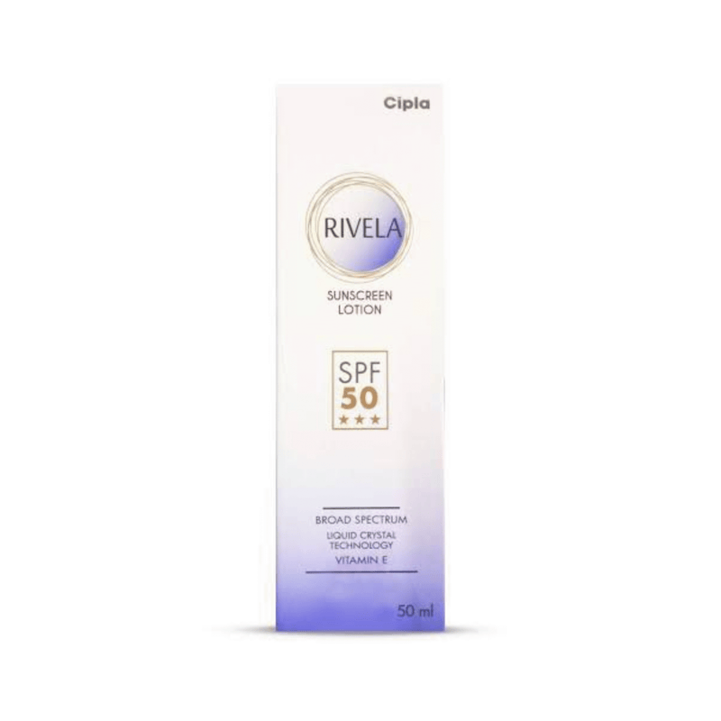 Rivela Sunscreen Lotion SPF 50 | 50ML | Body Sunscreen