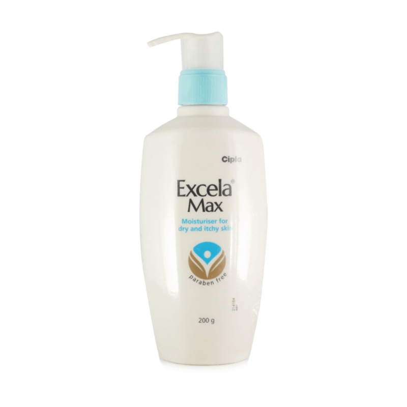 Excela Max Moisturiser for Dry Skin | Moisturiser for Itchy Skin | 200g