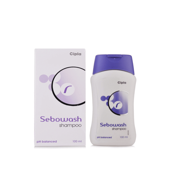 Sebowash Anti Dandruff Shampoo | Treat Itchy Scalp | 100ML